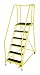 Cotterman 1506R2630A2E10B4W4C2P6 - Rolling Ladder Steel 90In. H. Yellow