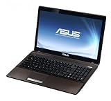 Asus X53SV-SX727V 39,6cm (15,6 Zoll) Notebook (Intel Core i5 2410M,Hz, 8192MB RAM,B HDD, NVIDIA GeForce GT 540M-B, Win7 HP, Blu-ray) braun