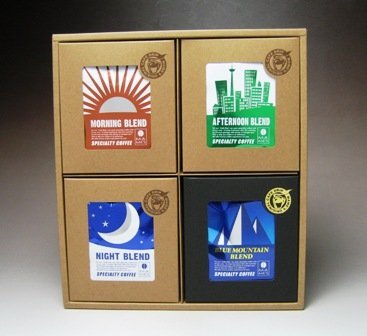 Mamezu drip coffee 20 pieces gift set (four to 20) is a luxury set of three kinds of design blended with the Blue Mountain blend.