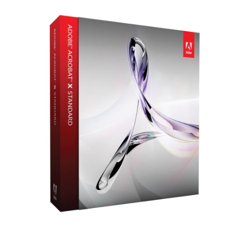  Adobe Acrobat X, Standard Version (PC) cd cover
