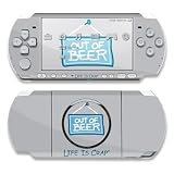 Out Of Beer Design Decorative Protector Skin Decal Sticker for Sony PSP 3000