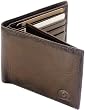 Fossil Men's Leather Wallet - Georgetown - Roster Traveler (Color: Brown)