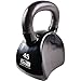 GoFit Contour Kettlebell with DVD, 45-Pound, Black