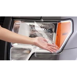 Husky Liners 06987 Precut Clear Head Light Protection Film with Installation Kit