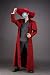 Japanese Anime Hellsing Cosplay Costume - Alucard Outfit 1st Version Set Medium