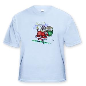 Rich Diesslins Cartoon Days of Christmas TCDC - VAL Cartoon about Gift Card Giving for Christmas - T-Shirts