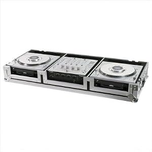 DJ CD Player Coffin Case for 2 Technics SL-DZ1200 CD Players and SH-MZ1200 Mixer by 