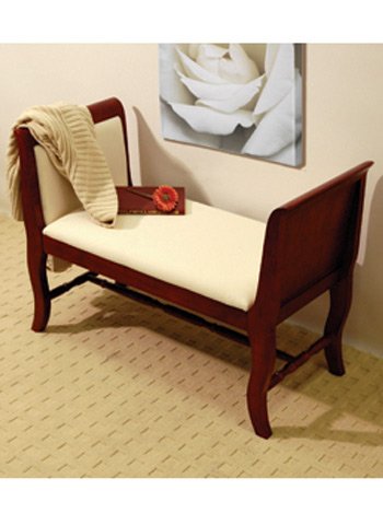 REGAL - Traditional Solid Wood Sofa Bench / Window Seat