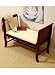 Outdoor Living : REGAL - Traditional Solid Wood Sofa Bench / Window Seat