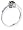 14k White Gold Black Diamond Ring (1/3 cttw)