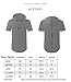 Aiyino Mens Hip Hop Longline Hooded T-Shirt US 2XL Black