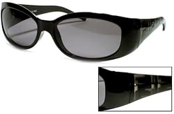 FENDI FS301 001 BLACK PLASTIC SUNGLASSES