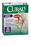 Curad CUR47318 Classic Care Sheer Bandages 960 Assorted Sizes - Case of 24