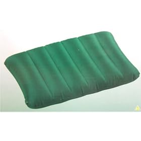 Inflatable camping pillow