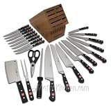 Wusthof Classic 23-Piece Knife Set with Block