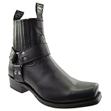Sendra Boots Bikerstiefel 8286 schwarz, Schuhgröße:EUR 44