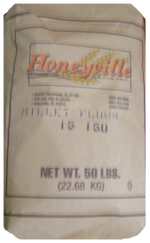 Millet Flour - Bulk 50 Pound Bag by Honeyville Grain