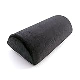 66Fit Value D Lumbar Roll - Black, 29.5x14x9.5cm