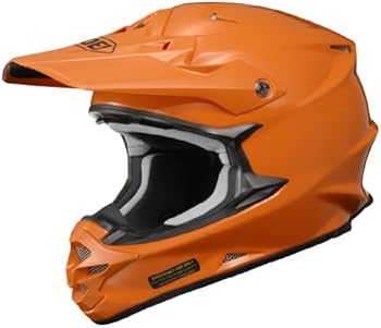 Shoei Vfx-w Pure Orange SIZE:LRG Off Road Motorcycle Helmet