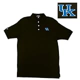 Kentucky Wildcats NCAA Classic Pique Polo Shirt (Black) (X-Large)