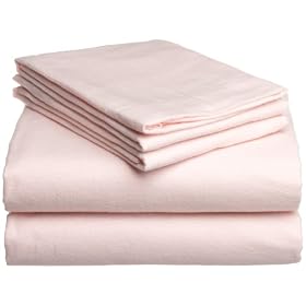 Pike Street Solid 135-Gram Flannel Sheet Sets