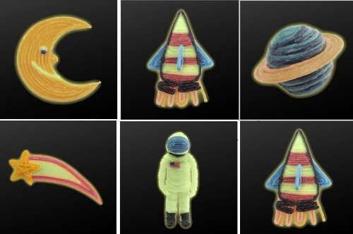 Bendaroos Glow in the Dark 100 Pc Kit (Mail Order Packaging)