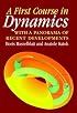 A First Course in Dynamics: with a Panorama of Recent Developments
