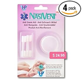 Click here to buy Nasivent Tube - Soft Touch Medical Silicone Anti Snoring and Sleep Apnea Aid. by Vital-Health-Products USA.