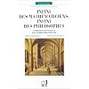 Infini des math�maticiens, infini des philosophes