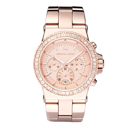 Micha&euml;l Kors Damen-Armbanduhr Analog Edelstahl rosa MK5412 Preisvergleich