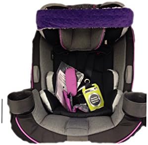 Nonods Child Head Support Band (Black/pink)