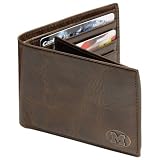 Fossil Athletic Michigan Wolverines Brown Leather Roster Traveler Wallet