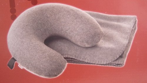 Bell Automotive Pillow Blanket Set Grey