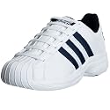 adidas Men's Superstar 2G Basketball Shoe, White/Navy, 9.5 EEEE