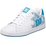 DC Shoes Womens Pixie 4 Ladies White/Turquoise D0302163 3 UK