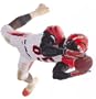 McFarlane Toys NFL Sports Picks Series 9 Action Figure Chad Johnson (Cincinnati Bengals) White Jersey