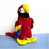 Buy Colorful Plush Standing Parrot, 12 by Oriental Trading