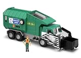 Tonka Mighty Motorized Green Garbage Truck
