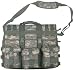 ACU Digital Camouflage MOLLE Tactical Computer Briefcase - Polyester. PVC Coated Lining. Size: 20.5 7.75 x 15. Large Expandable Main Compartment. Assorted Gear Pockets and Molle Loops. Interior Identification Pocket. 3 Detachable Molle Pouches On Front Of Bag. Padded Laptop Computer Sleeve With Hook & Loop Closure. Zippered Map / Document Pocket With Molle Loops On Back Side Of Case. Adjustable and Fully Removable Padded Shoulder Straps.
