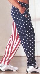 O500 Otomix Baggy Workout Gym Pants - American Flag