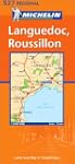 Carte routi�re : Languedoc-Roussillon...