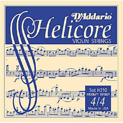 D'Addario Helicore Violin Set 4/4 Medium Strings