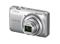 Nikon Coolpix S6300 Digital Camera - Silver (16MP, 10x Optical Zoom) 2.7 inch LCD