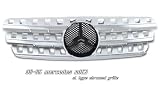 1998 1999 2000 2001 2002 MERCEDES-BENZ W208 CLK CLK320 CLK430 CHROME GRILLE GRILL 98 99 00 01 02