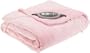Sunbeam Camelot Microplush Heated Throw, Breast Cancer Awareness Pink