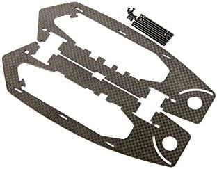 Frame Side Plate 1 Pair Full Carbon Fiber 2.0MM for KDS Kylin 250/280 RC Quadcopter