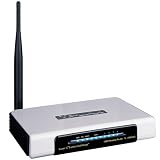 TP-Link TL-WR642G Wireless G Router -- 108M Wireless Router with Extended Range and Super G Atheros 2.4GHz 802.11g/b Built-in 4-port Switch with Detachable Reverse SMA Connector Antenna