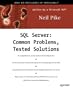 SQL Server: Common Problems, Tested Solutions
