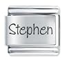 Name Stephen Italian Charms