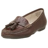 AK Anne Klein Women's Rufford,Brown Leather,10.5 M
